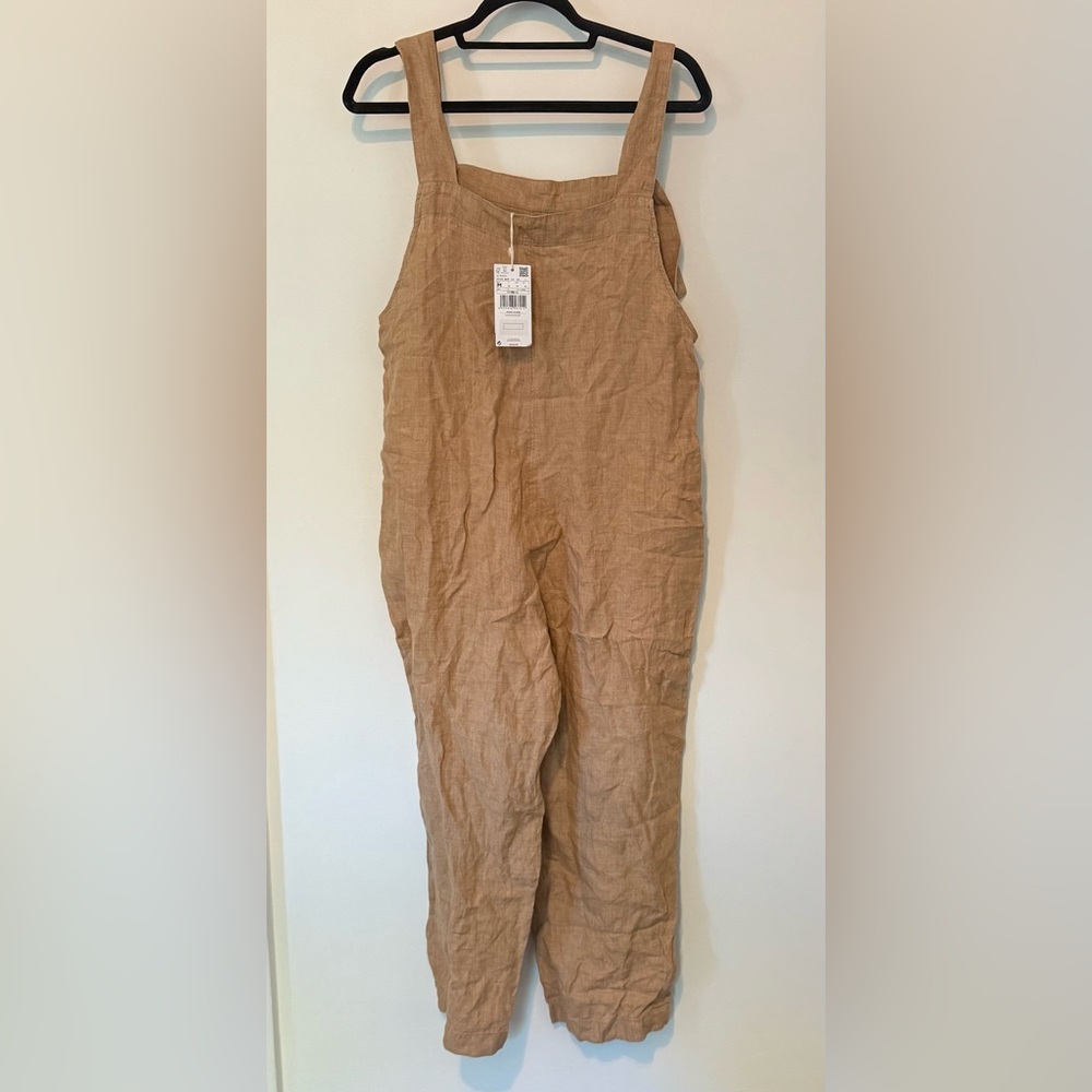 Mango Tan Jumpsuit